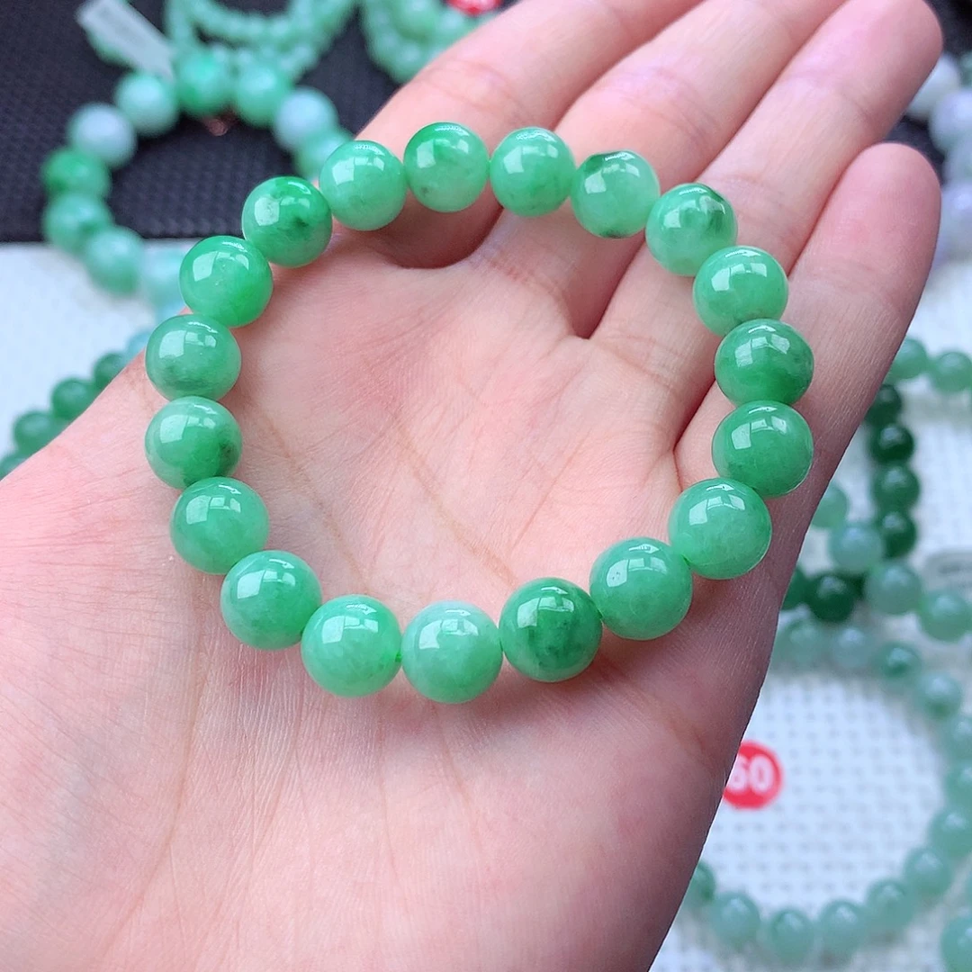 翡翠未镶嵌毛衣链卡10