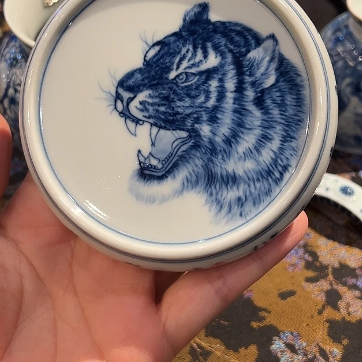 壹*?钟家窑孤品虎头盖置