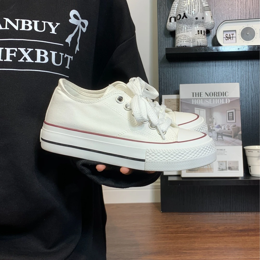 回力帆布鞋女2025夏季新款经典舒适透气鞋子休闲百搭时尚平底板鞋