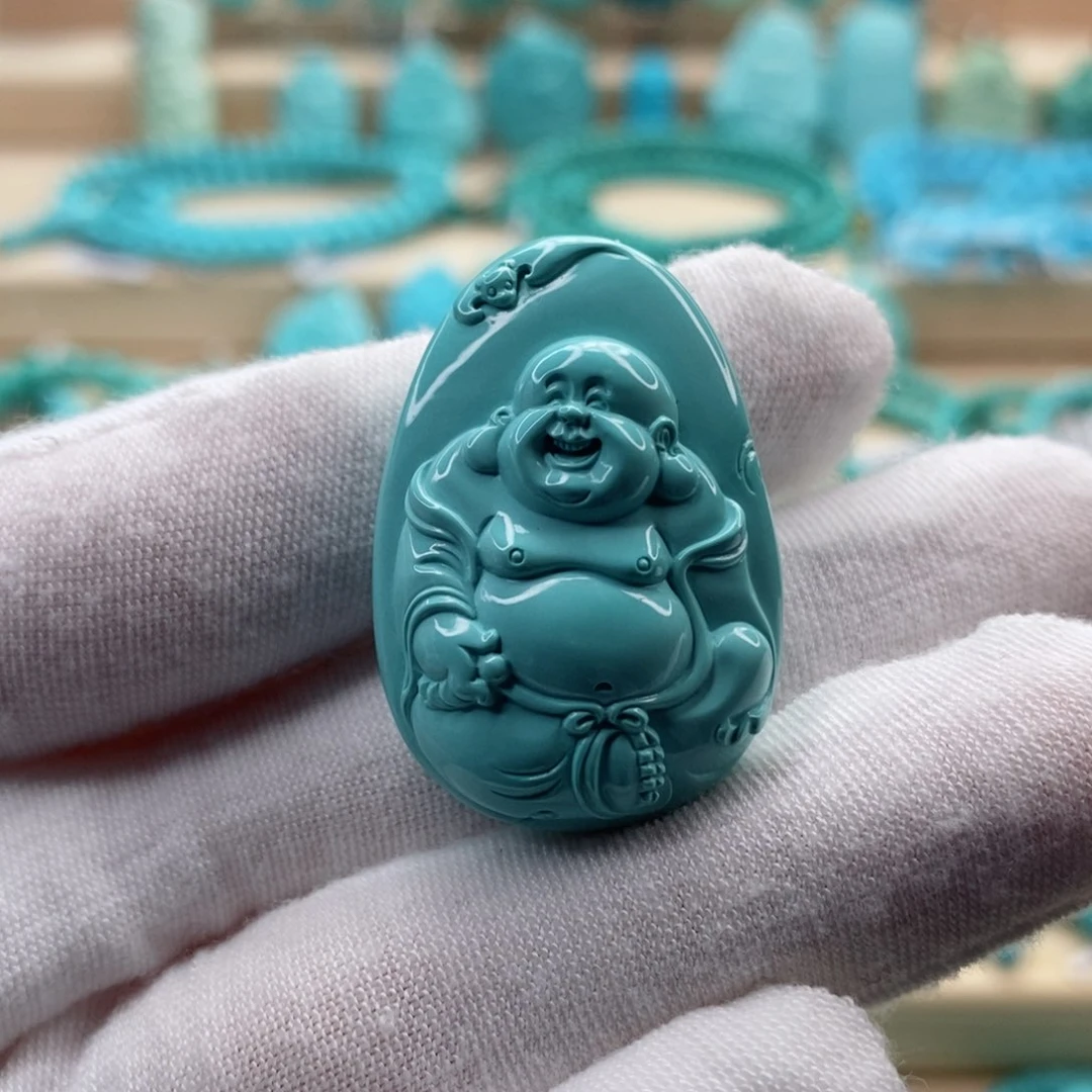 绿松石珠宝奇石未镶嵌