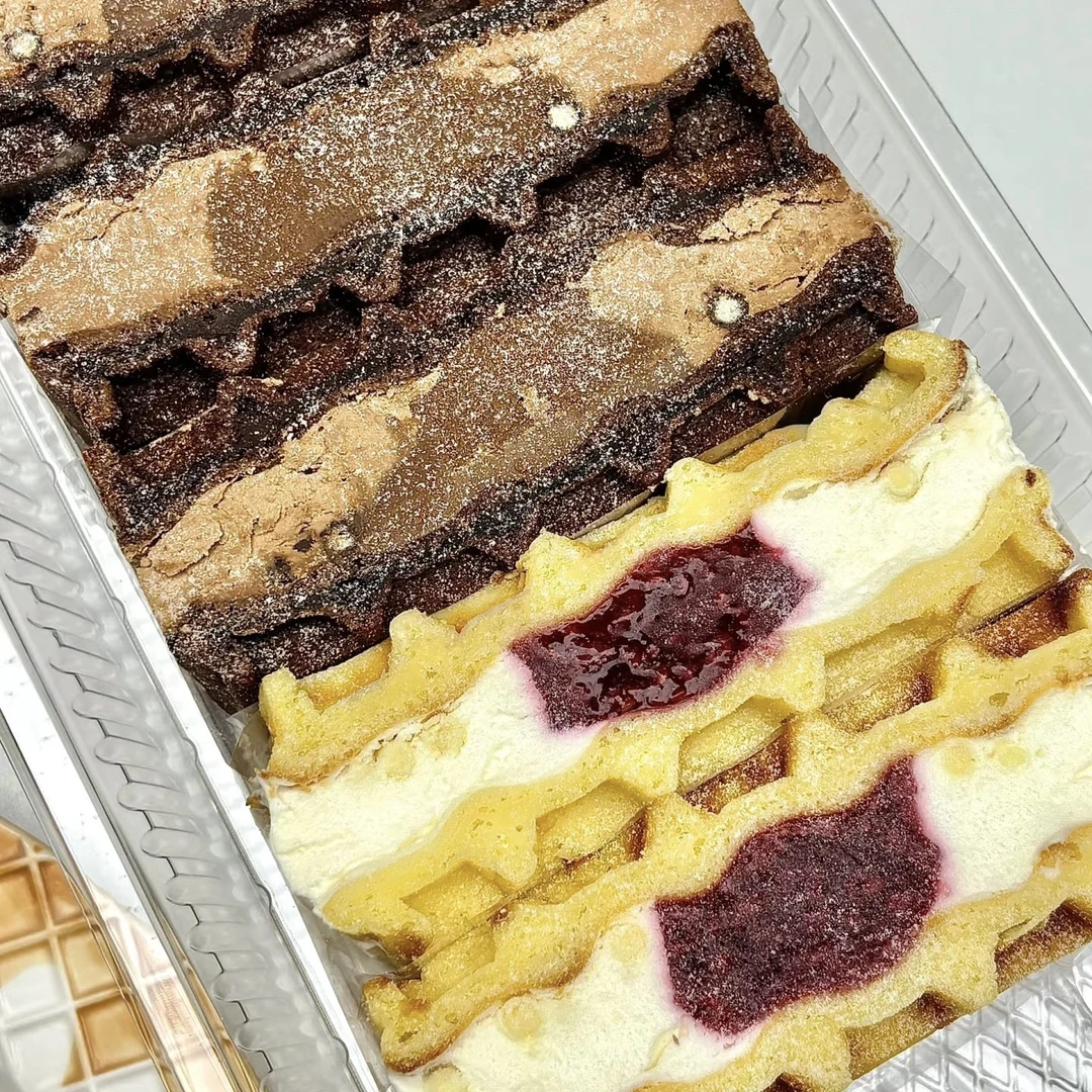 【山姆】树莓巧克力华夫蛋糕2枚