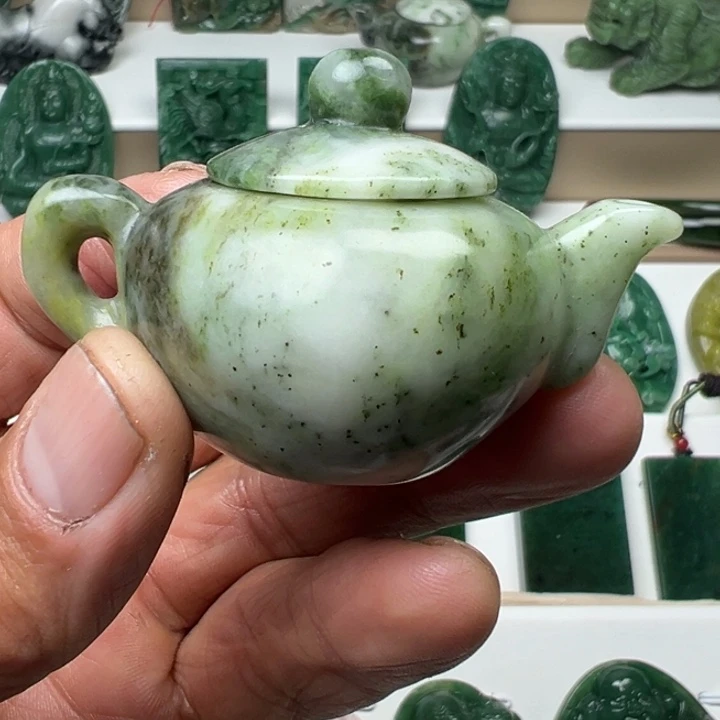 天***后独山玉未镶嵌吊坠(不含链)