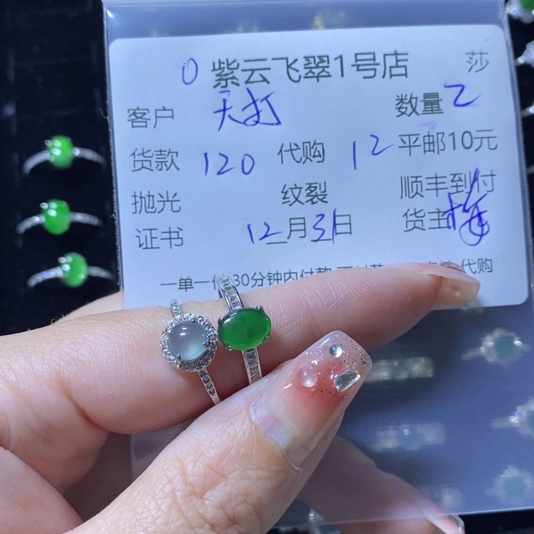 天***人翡翠银S925镶嵌颈饰翡翠