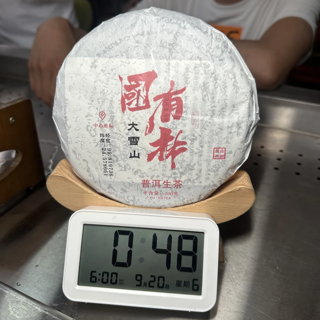【505号】2025年凤庆大雪山国有林古树生茶200g（9月19号）Z