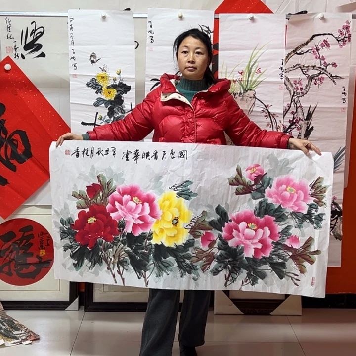 国画书法作品多次参加全国