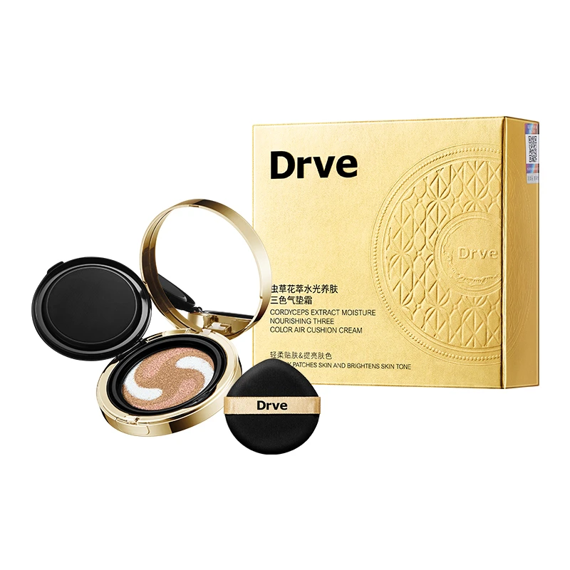 艾琳宠粉-虫草花萃水光养肤三色气垫霜