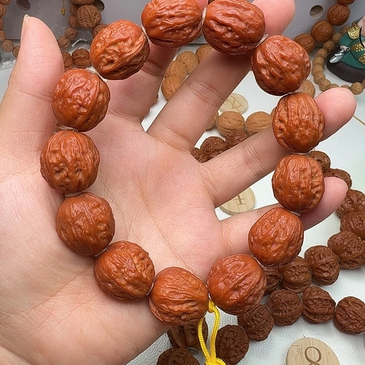 手串文玩核桃浅纹手串