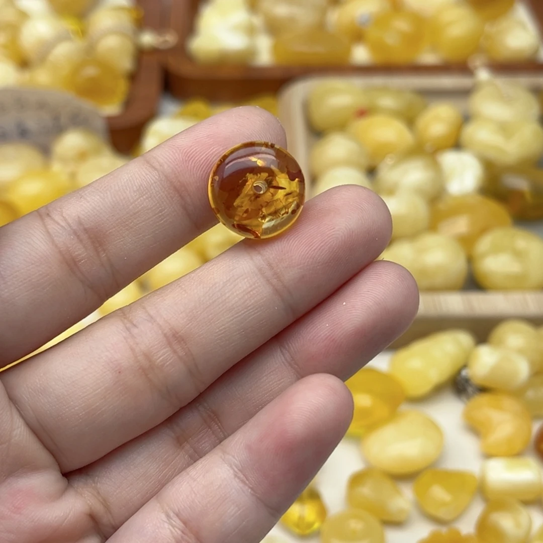 裸石琥珀（花珀）未镶嵌