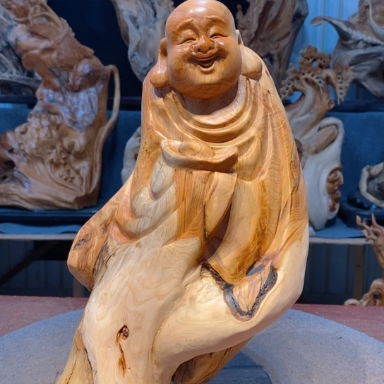 柏木（崖柏）根雕摆件