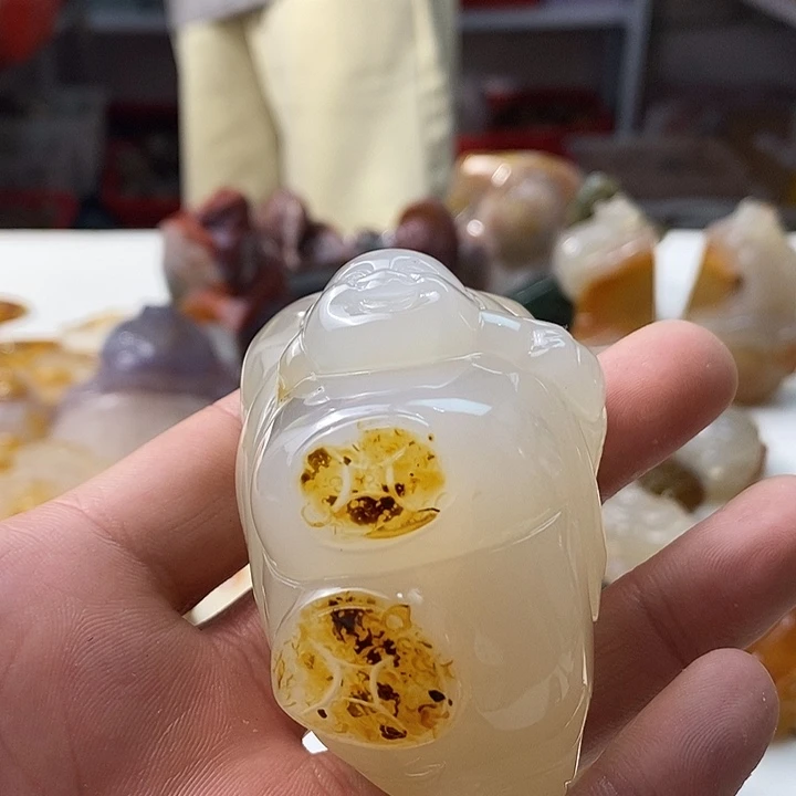 玛瑙/玉髓未镶嵌颈饰
