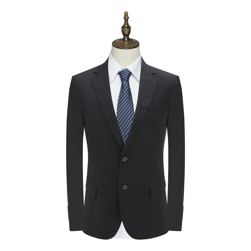 H1035春秋男西服 两粒扣无开衩商务西装外套