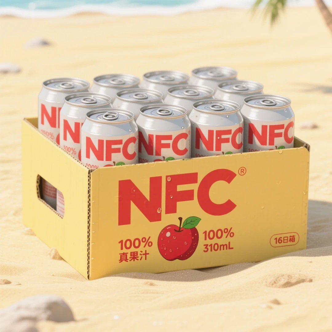 【超市同款】100%苹果汁饮料儿童老人放心喝儿童饮品包邮原装清凉