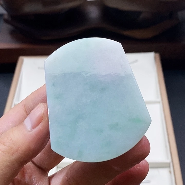 颈饰未镶嵌翡翠缅甸天然翡翠A货
