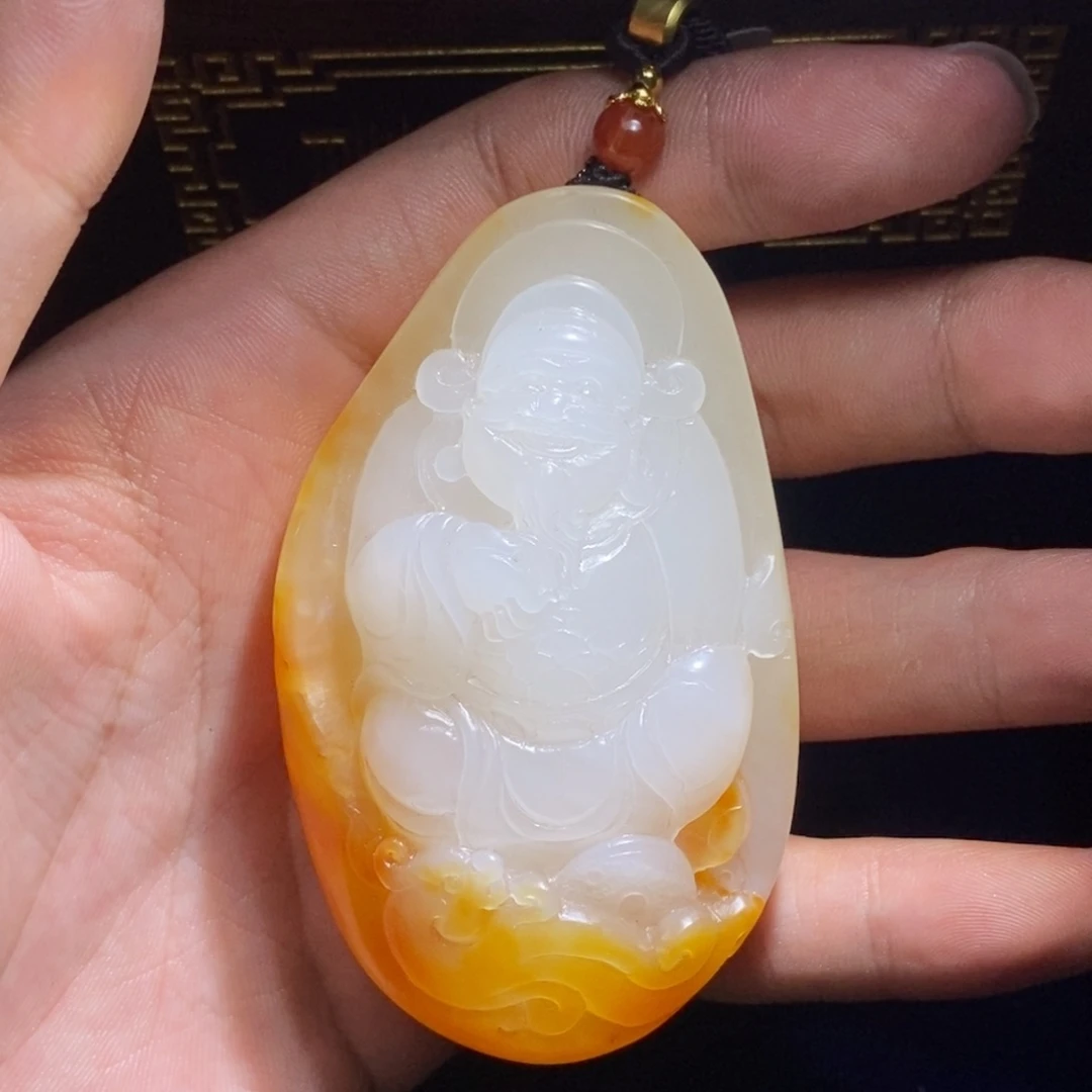 星***迹未镶嵌和田玉挂件