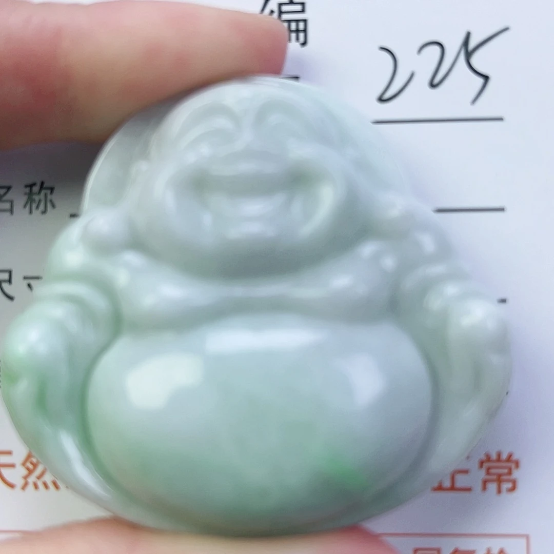 翡翠颈饰未镶嵌佛公