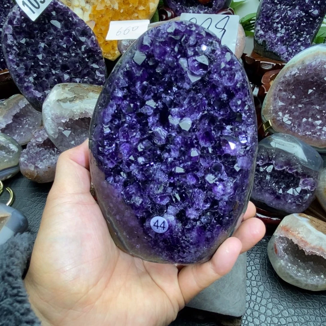 未镶嵌大型摆件（非配饰）紫晶