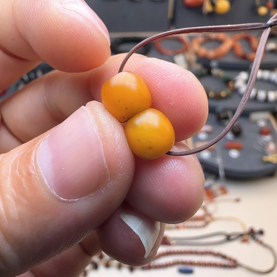 蜜蜡颈饰未镶嵌d g h j f g h j