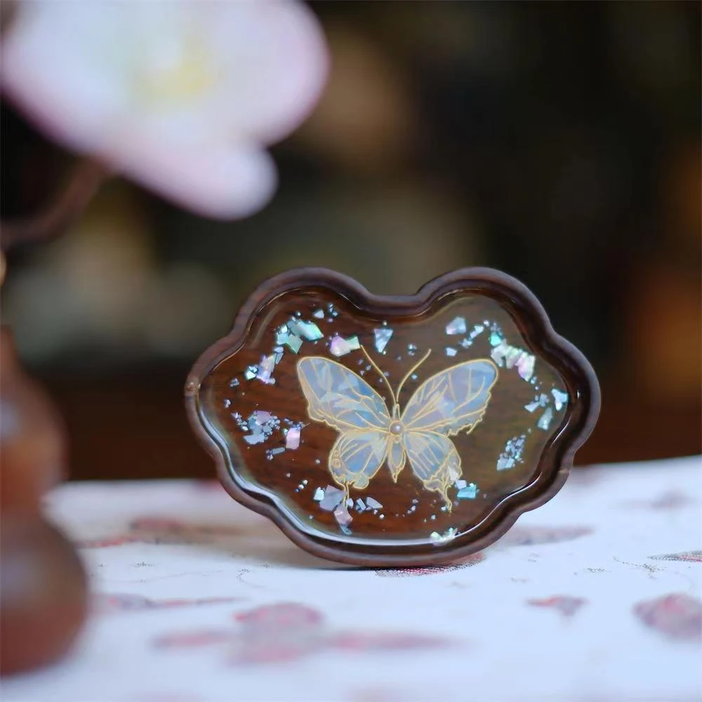 木头杯垫茶道配件干泡盘壶托壶垫杯垫