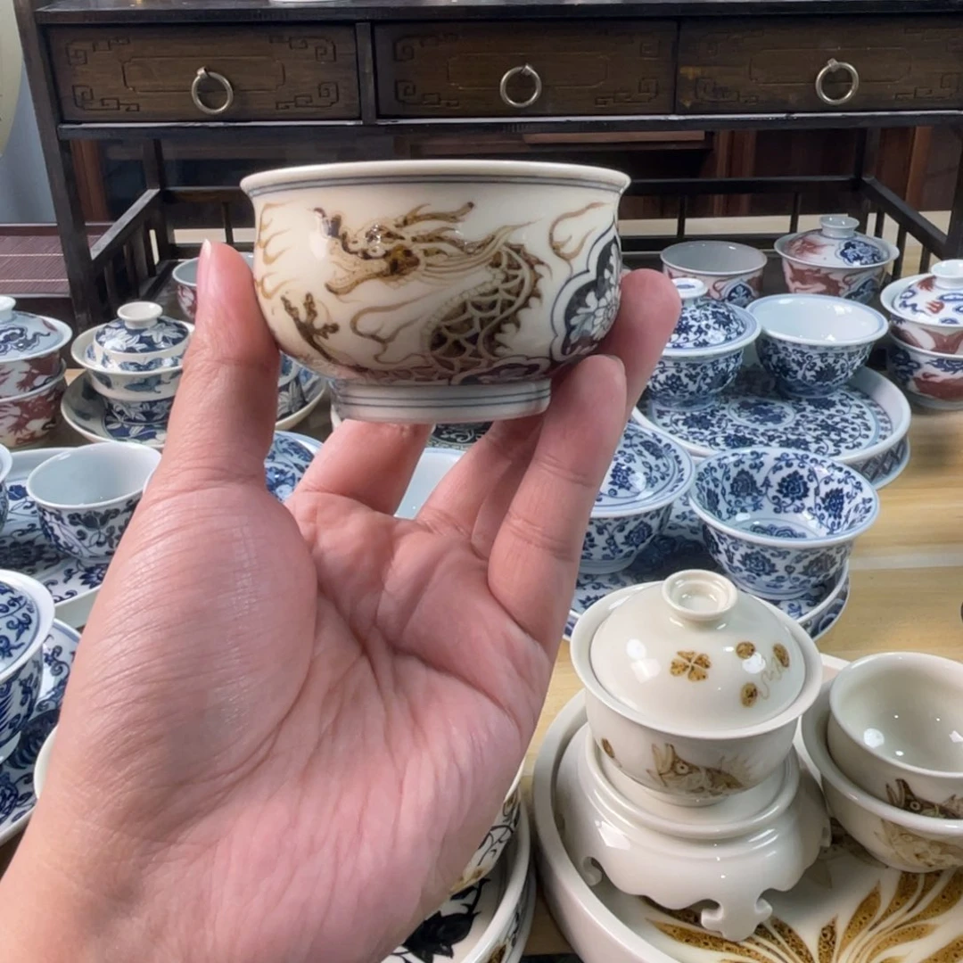 景德镇手工手绘茶具