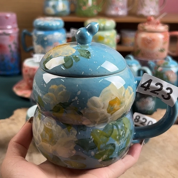 景德镇陶瓷手绘作品423