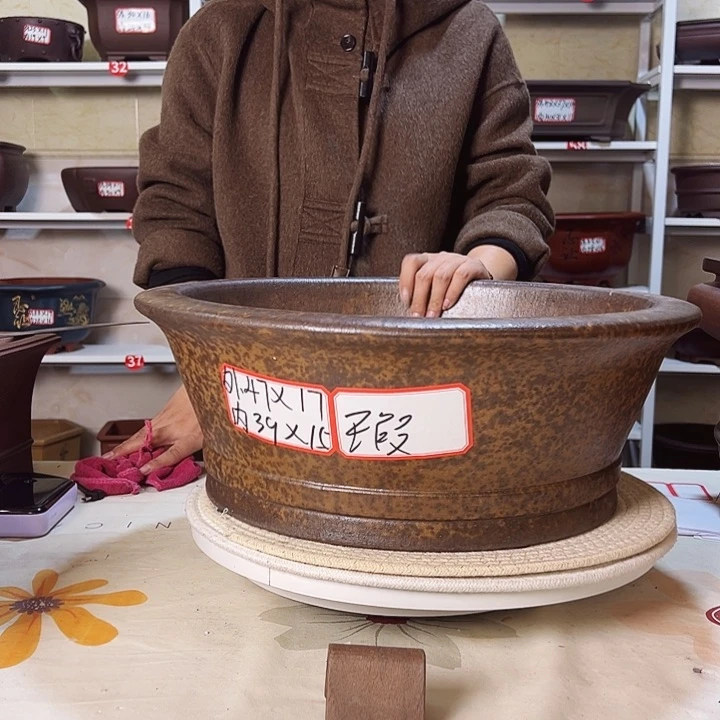 紫砂花盆李*江紫砂花盆