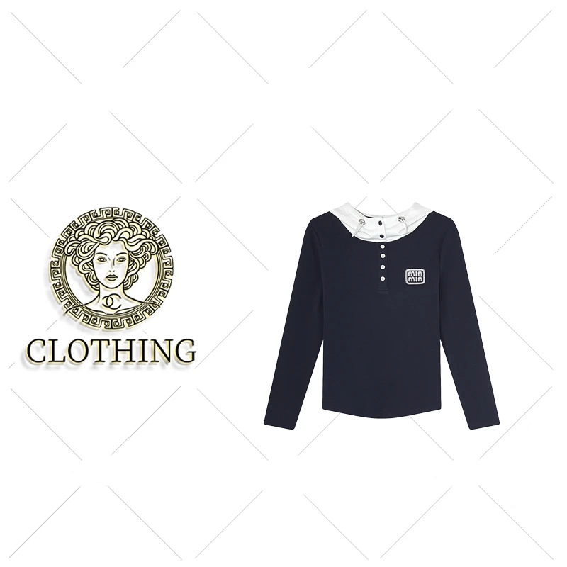 【CLOTHING/原创设计】B98310时尚新款修身经典轻奢百搭上衣