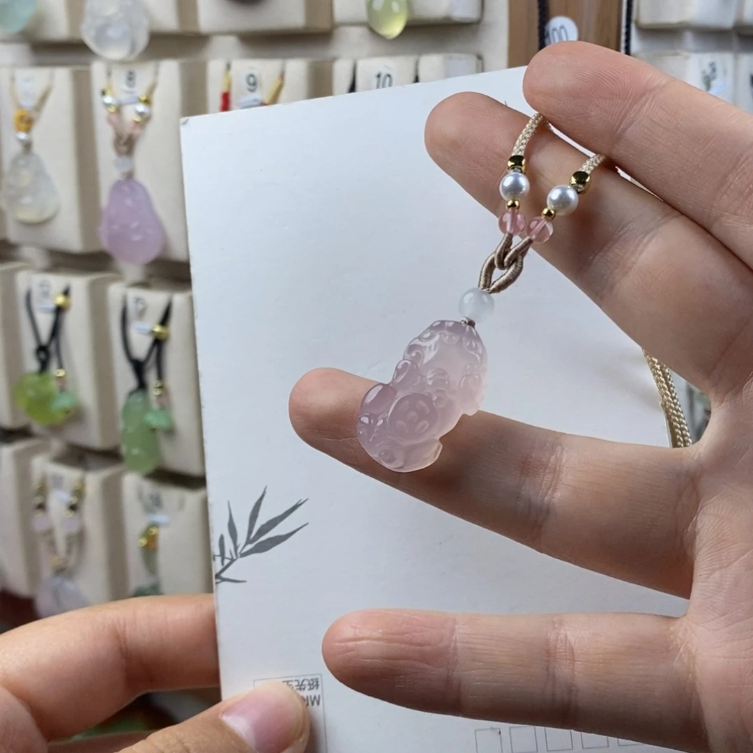 玛瑙/玉髓合金颈饰