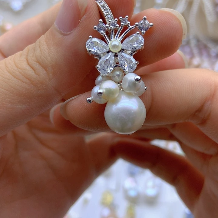 淡水珍珠未镶嵌颈饰