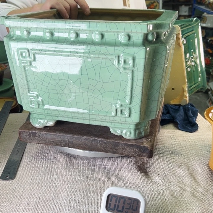 小****泳坤堂石湾花盆陶瓷