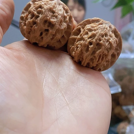 【闪购商品】把件文玩核桃38凤眼小众