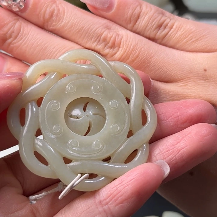 和田玉挂件未镶嵌萧*