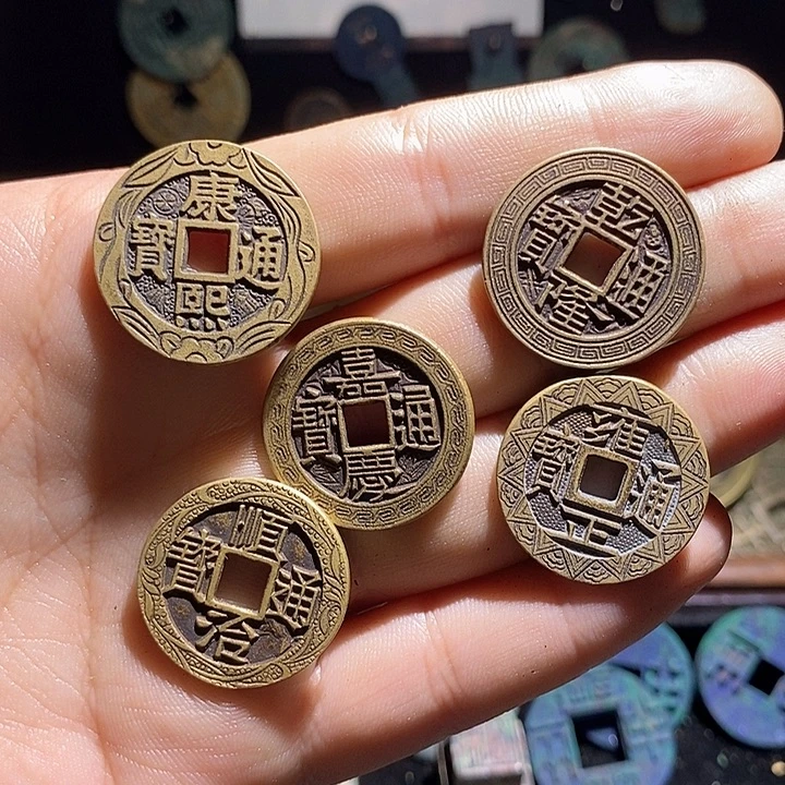 铜现代花钱工艺品工艺品