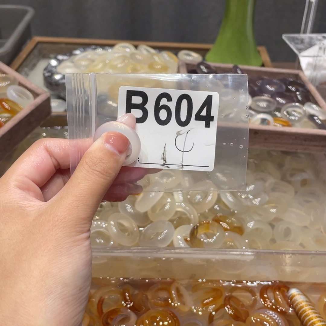 玛瑙/玉髓未镶嵌戒指604