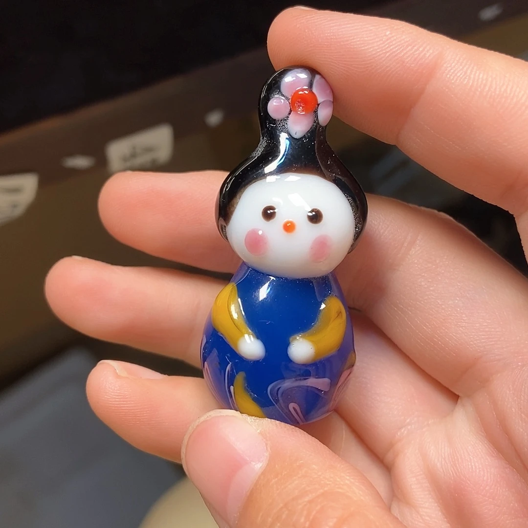 琉璃手工艺品一*?小侍女