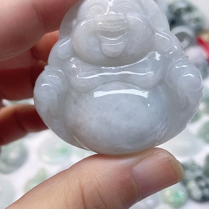 颈饰未镶嵌翡翠佛公