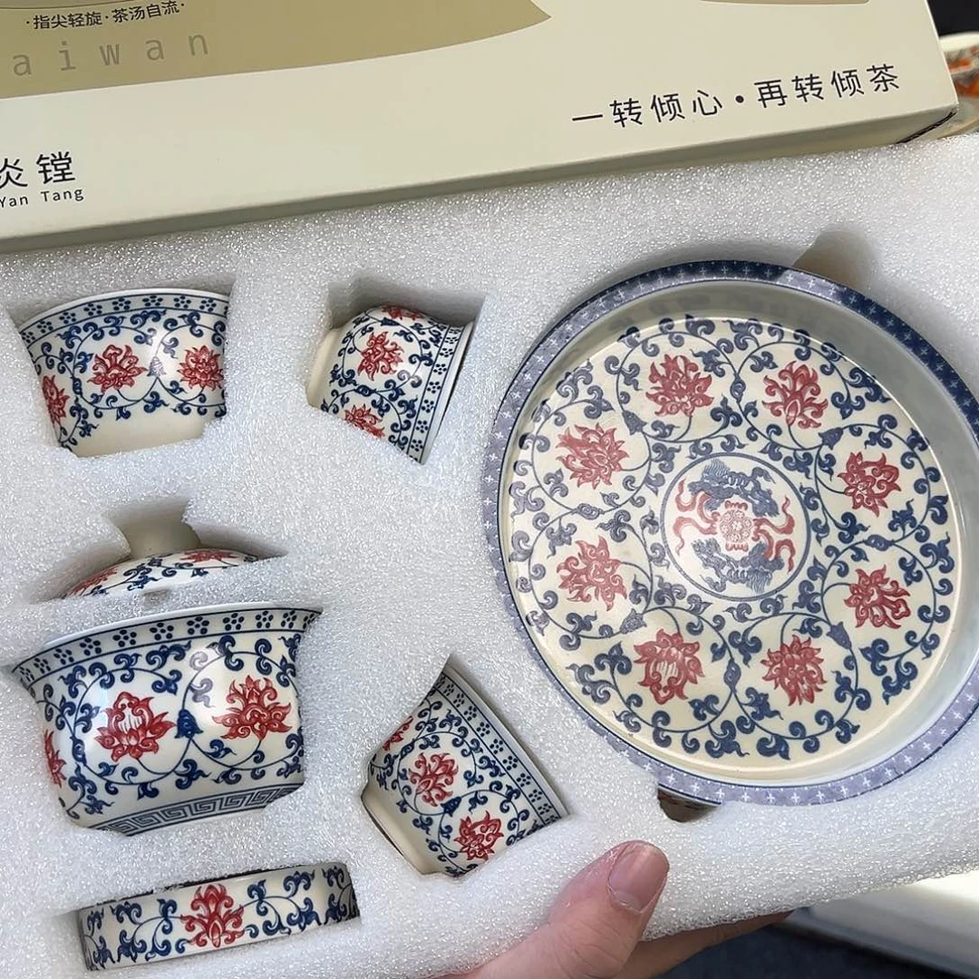 盖碗很漂亮我很喜欢