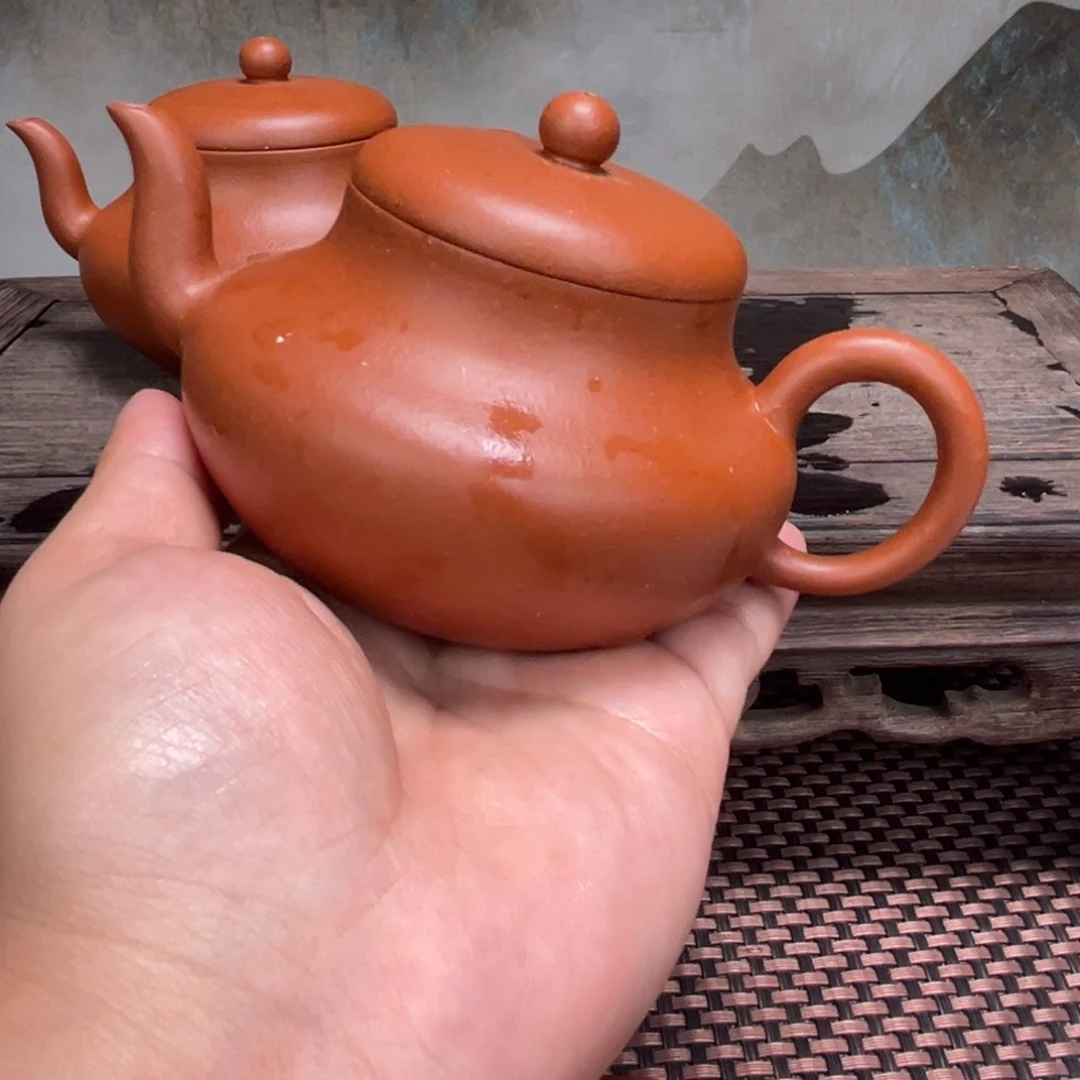 茶壶紫砂三**人宜兴紫砂