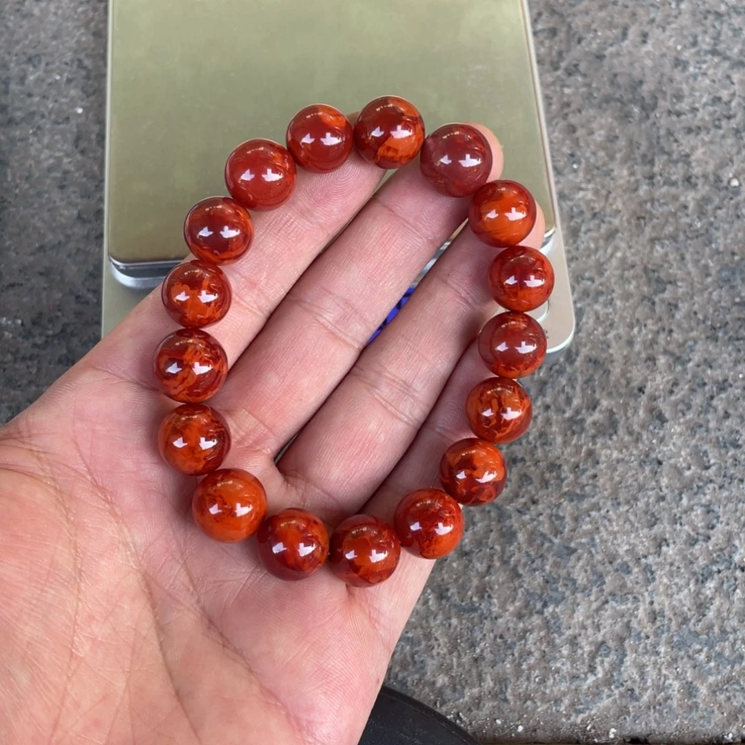 南红玛瑙单圈未镶嵌爱*