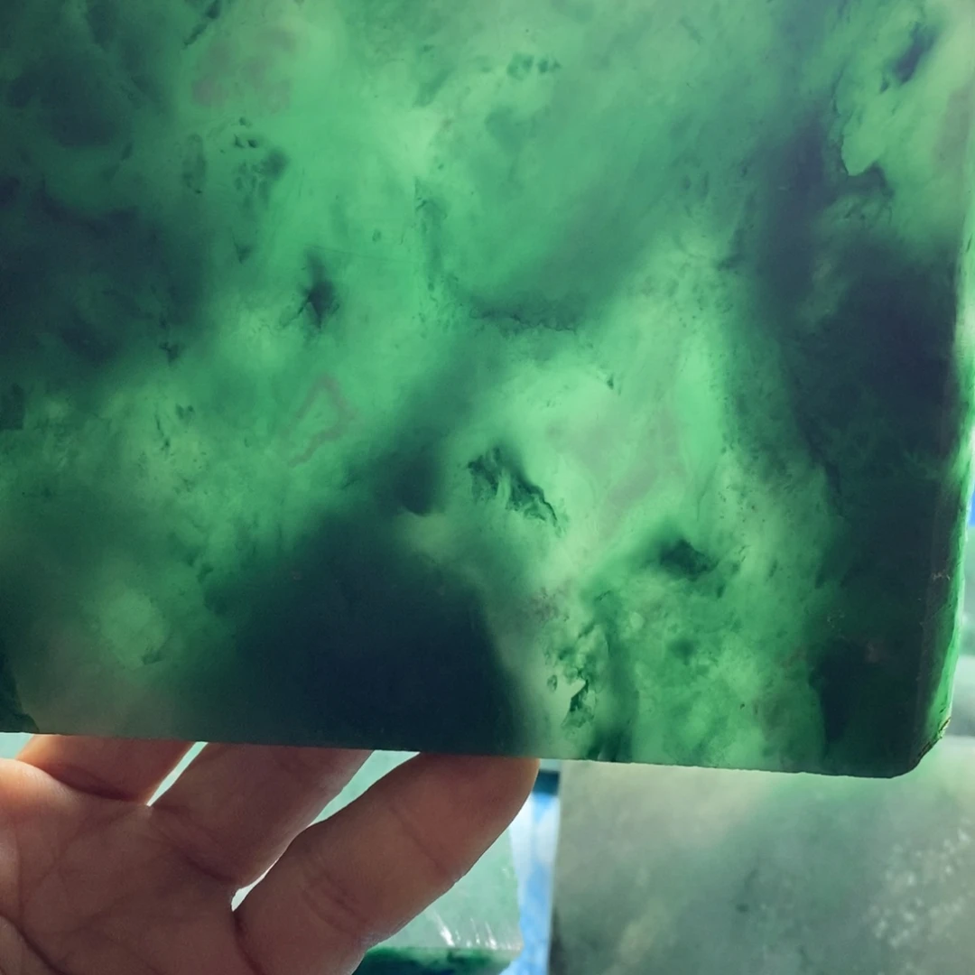 钱***儿定制石英质玉（非洲翠）