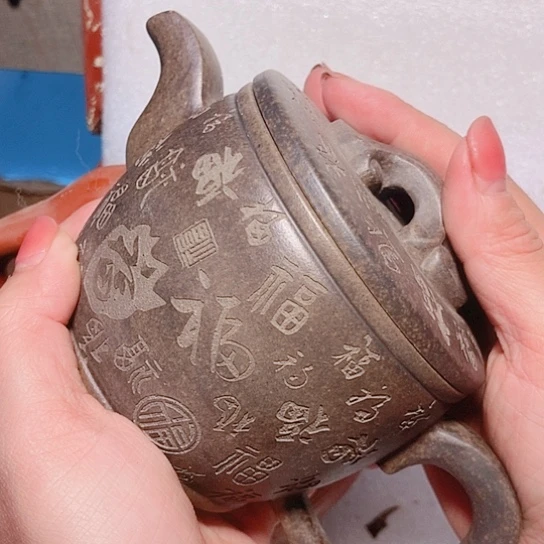 茶壶紫砂宜兴紫砂全手工制作