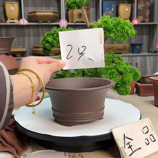 紫砂花盆小*宜兴市优秀