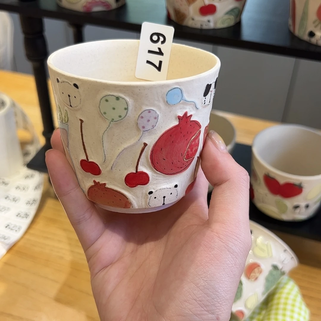 陶瓷艺术唐****理杯子手作陶瓷
