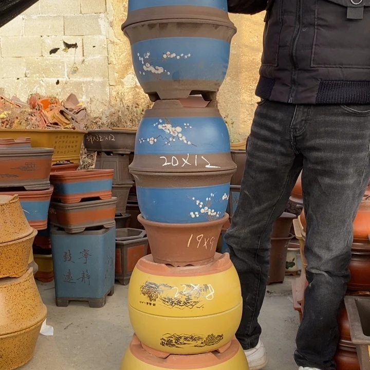 紫砂花盆紫砂特价包邮新款