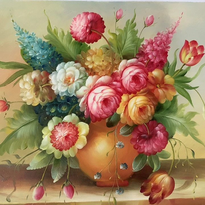 油画50*60手绘油画
