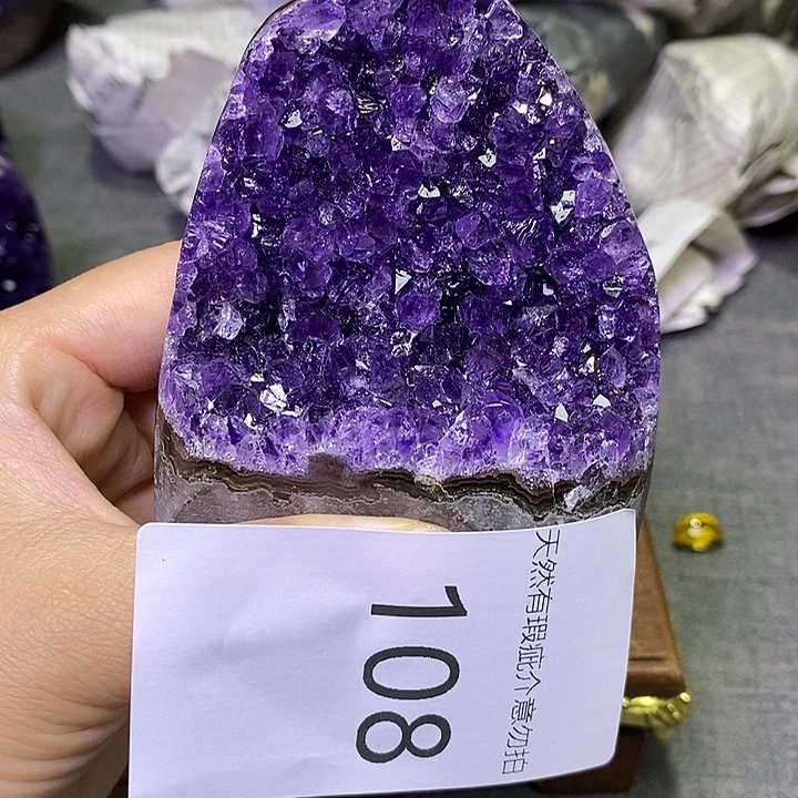 未镶嵌珠宝半成品紫晶
