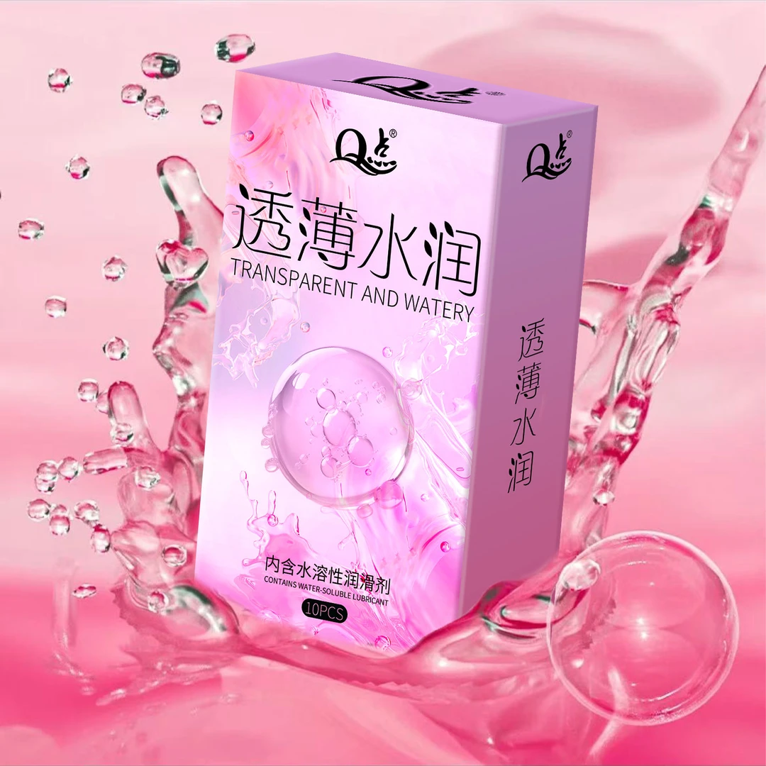 Q点保密发货透薄水润001玻尿酸肤感润薄安全套byt天然橡胶房事计生用品搭配避孕套持久型延时夫妻情趣安全套套免洗光面隐形避孕套