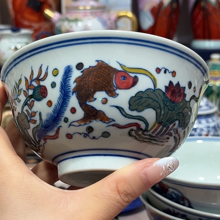 景德镇陶瓷茶具主人杯茶壶