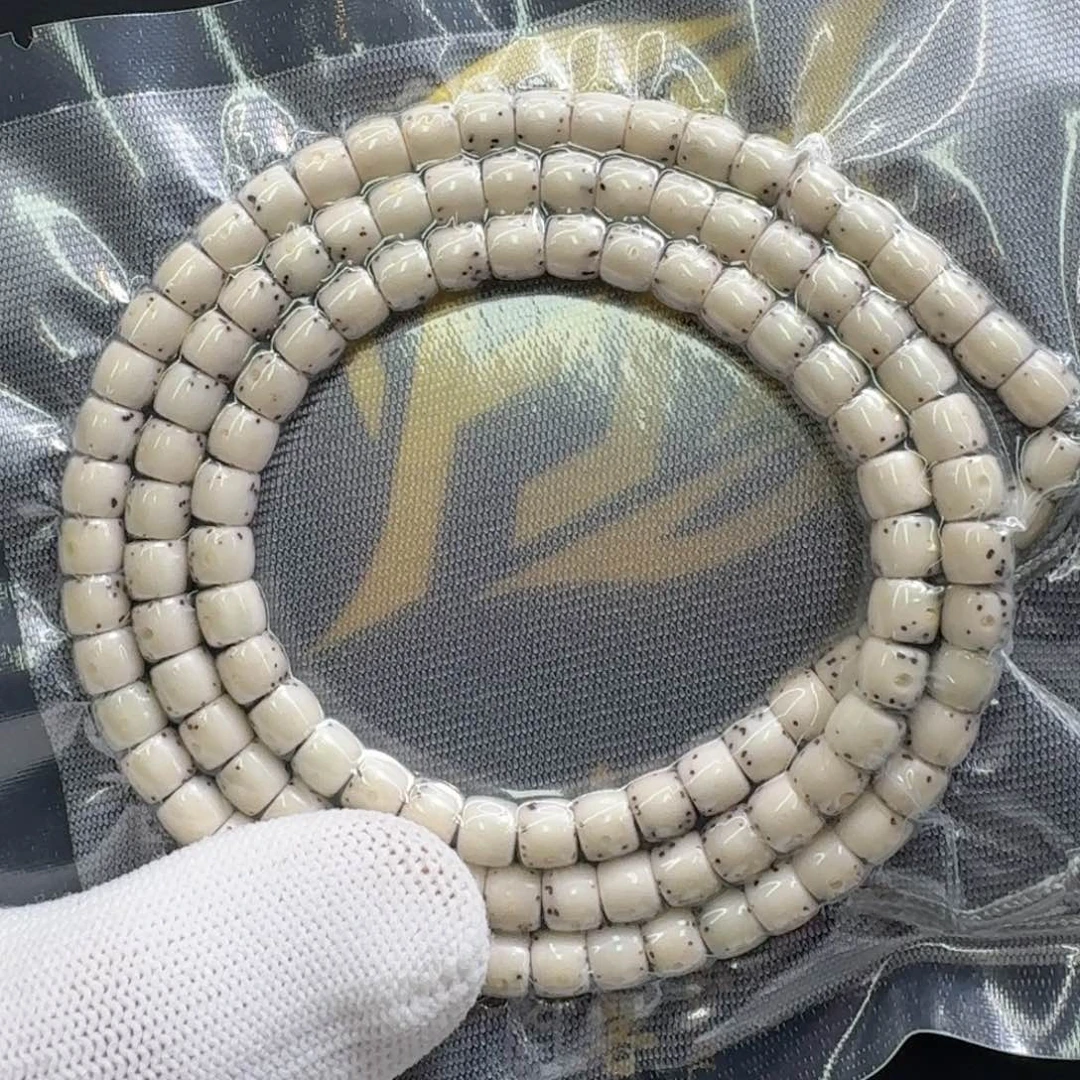 星月菩提吊坠一物一图6冰白大眼睛通体6左右108