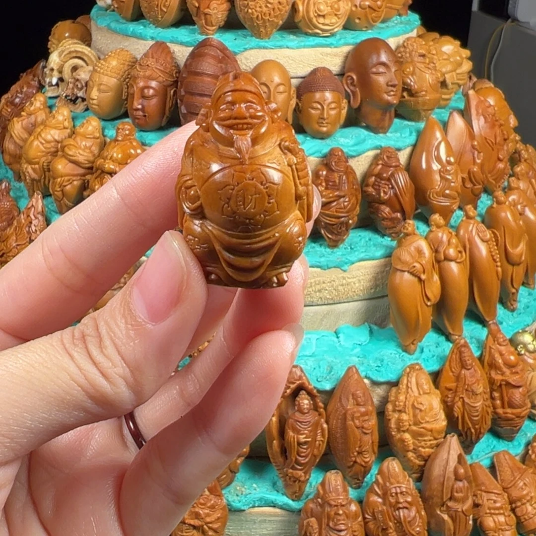 山***客手串/手链橄榄核财神单颗