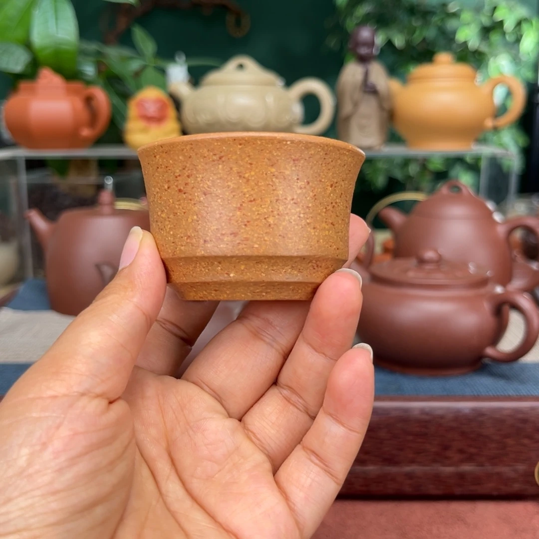 梨皮黄段双线杯原矿